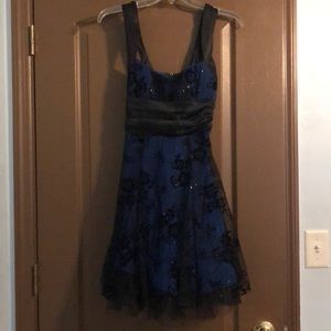 Blue formal dress